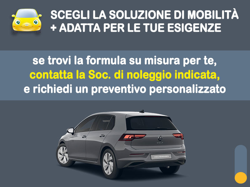 Offerta Berlina Noleggio lungo termine VOLKSWAGEN GOLF: l'offerta di MT Motors con valutazione dello scoring finanziario più flessibile Diesel  foto 3