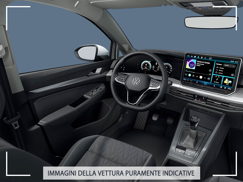 Offerta Berlina Noleggio auto in promozione: VOLKSWAGEN GOLF 1.0 eTSI EVO DSG Life = l'offerta speciale del broker Medicredit Rent, con tariffa scontata Ibrida - benzina (MHEV)  foto 10
