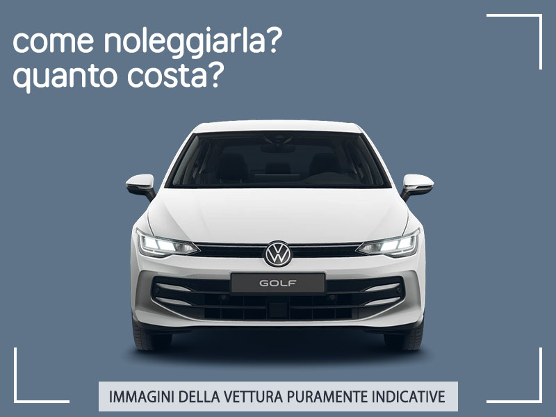 Offerta Berlina Noleggio auto in promozione: VOLKSWAGEN GOLF 1.0 eTSI EVO DSG Life = l'offerta speciale del broker Medicredit Rent, con tariffa scontata Ibrida - benzina (MHEV)  foto 4