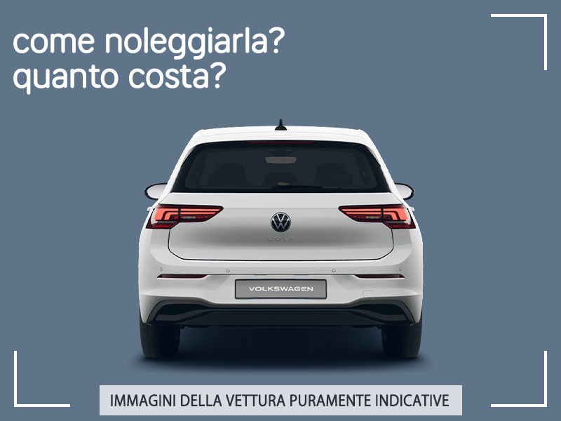 Offerta Berlina Noleggio auto in promozione: VOLKSWAGEN GOLF 1.0 eTSI EVO DSG Life = l'offerta speciale del broker Medicredit Rent, con tariffa scontata Ibrida - benzina (MHEV)  foto 5