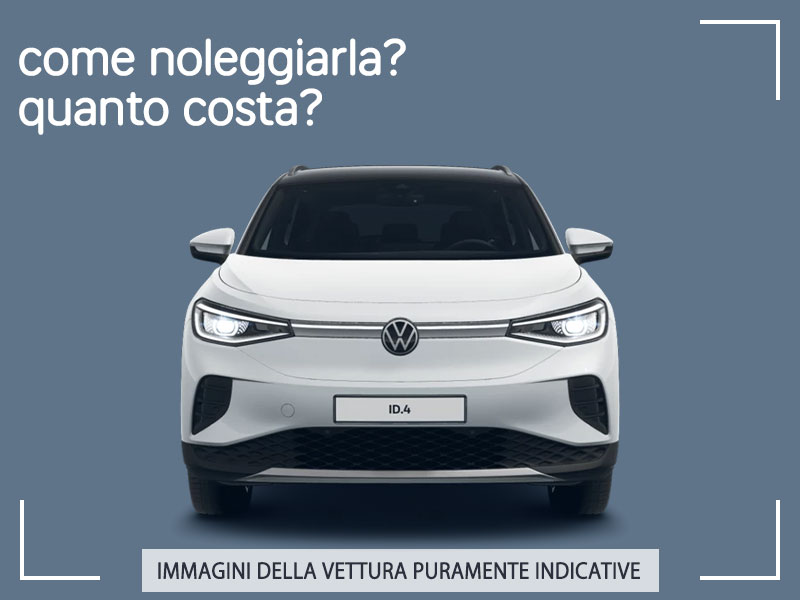 Offerta SUV e CrossOver Noleggio auto in promozione: VOLKSWAGEN ID.4 = l'offerta speciale del broker Medicredit Rent, con tariffa scontata Elettrica  foto 1