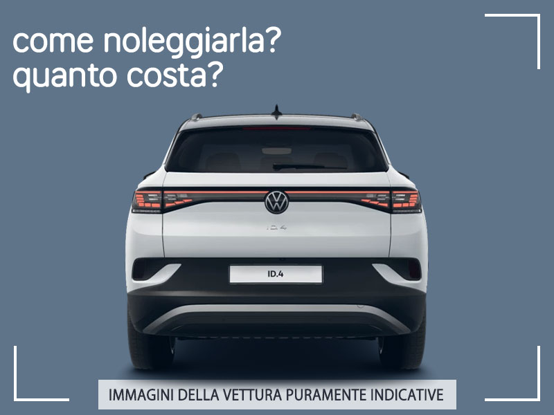 Offerta SUV e CrossOver Noleggio auto in promozione: VOLKSWAGEN ID.4 = l'offerta speciale del broker Medicredit Rent, con tariffa scontata Elettrica  foto 2
