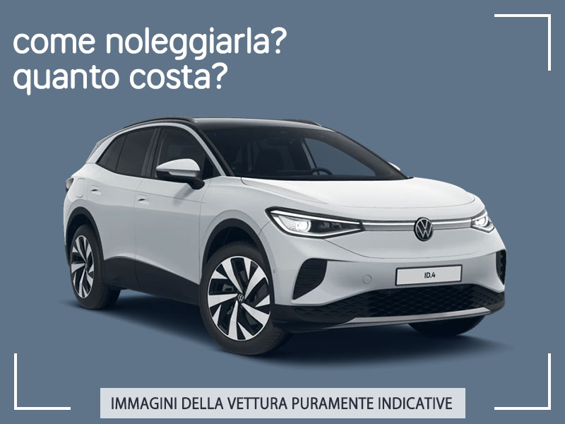 Offerta SUV e CrossOver Noleggio auto in promozione: VOLKSWAGEN ID.4 = l'offerta speciale del broker Medicredit Rent, con tariffa scontata Elettrica  foto 3