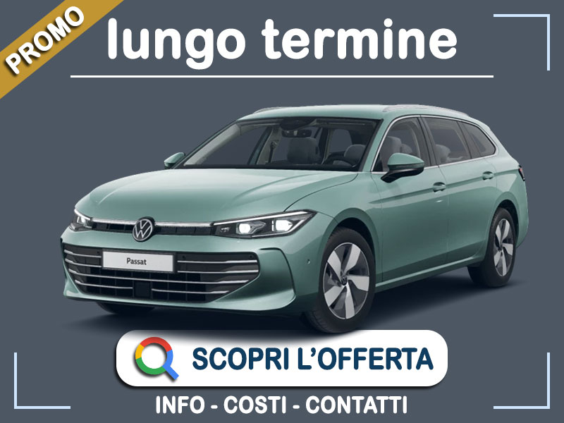 Offerta Station wagon Noleggio auto in promozione: VOLKSWAGEN PASSAT 2.0 TDI SCR EVO Business DSG = l'offerta speciale del broker Medicredit Rent, con tariffa scontata Diesel  foto 0