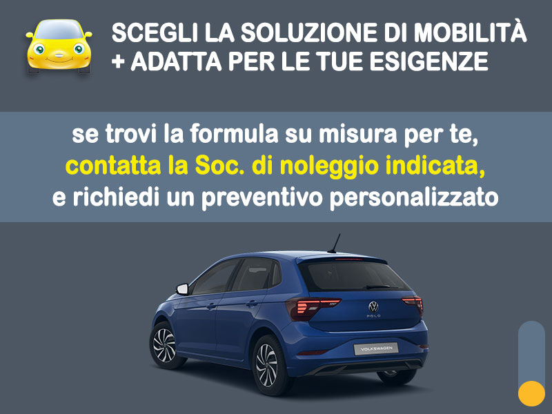 Offerta Berlina Noleggio lungo termine VOLKSWAGEN POLO: l'offerta di MT Motors con valutazione dello scoring finanziario più flessibile Benzina  foto 3