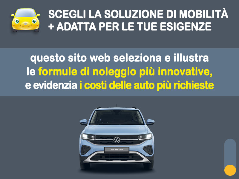 Offerta SUV e CrossOver Noleggio lungo termine VOLKSWAGEN T-CROSS: l'offerta di MT Motors con valutazione dello scoring finanziario più flessibile Benzina  foto 1