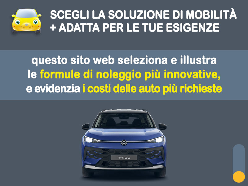 Offerta SUV e CrossOver Noleggio lungo termine VOLKSWAGEN T-ROC 2.0 TDI DSG: l'offerta di MT Motors con valutazione dello scoring finanziario più flessibile Diesel  foto 1