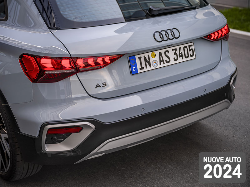 Offerta SUV e CrossOver nuova AUDI A3 Allstreet: come noleggiarla? Le nostre indicazioni per le migliori soluzioni sul mercato, con highlights e photogallery del nuovo modello Benzina  foto 31