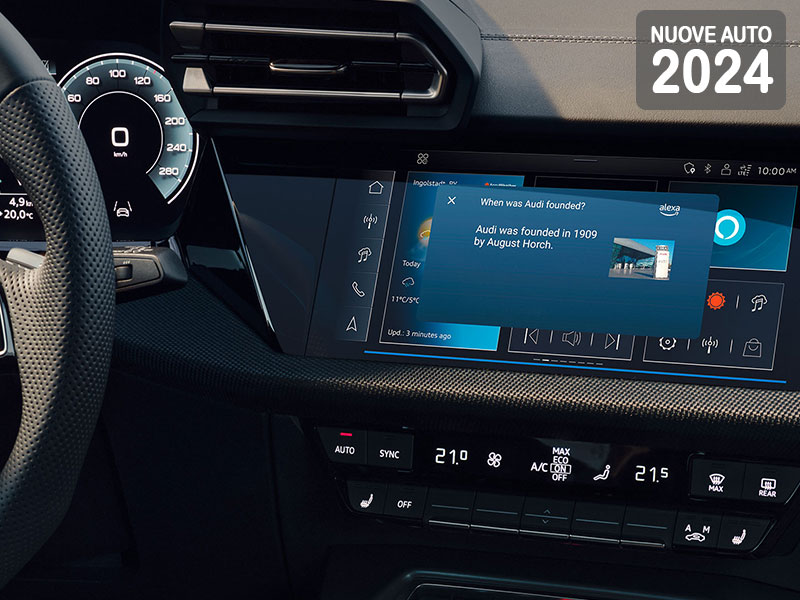 Offerta Berlina nuova AUDI A3: come noleggiare le nuove A3 Sedan e A3 Sportback? Le nostre indicazioni per le migliori soluzioni sul mercato, con highlights e photogallery del nuovo modello Benzina  foto 34