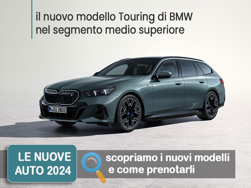 Offerta Station wagon Nuova BMW i5 Touring: come noleggiarla? Le nostre indicazioni per le migliori soluzioni sul mercato, con highlights e photogallery del nuovo modello Elettrica  foto 0