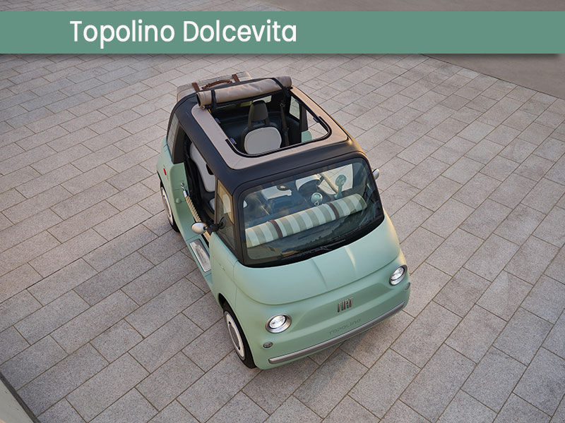 Offerta Minicar Nuova FIAT Topolino: highlights del nuovo modello e le migliori soluzioni per noleggiarla Elettrica  foto 2