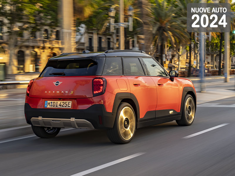 Offerta SUV e CrossOver Nuova MINI ACEMAN all-electric: highlights, photogallery e come noleggiarla - panoramica della nuova crossover compatta completamente elettrica e guida alle migliori soluzioni noleggio sul mercato Elettrica  foto 37