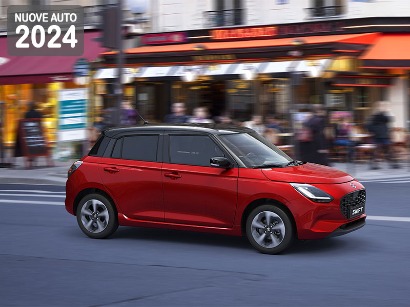 Offerta City car nuova SUZUKI SWIFT hybrid: come noleggiarla? Le nostre indicazioni per le migliori soluzioni sul mercato, con highlights e photogallery del nuovo modello Benzina  foto 2