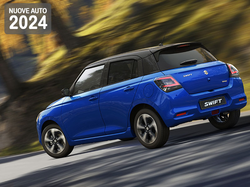 Offerta City car nuova SUZUKI SWIFT hybrid: come noleggiarla? Le nostre indicazioni per le migliori soluzioni sul mercato, con highlights e photogallery del nuovo modello Benzina  foto 9
