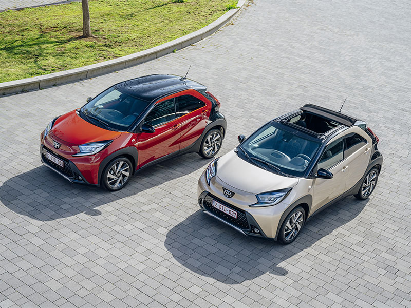 Offerta City car NUOVE AUTO 2022: nuova TOYOTA AYGO X - Presentazione del modello e selezione offerte noleggio Varie motorizzazioni  foto 2