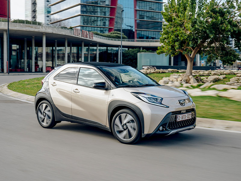 Offerta City car NUOVE AUTO 2022: nuova TOYOTA AYGO X - Presentazione del modello e selezione offerte noleggio Varie motorizzazioni  foto 13