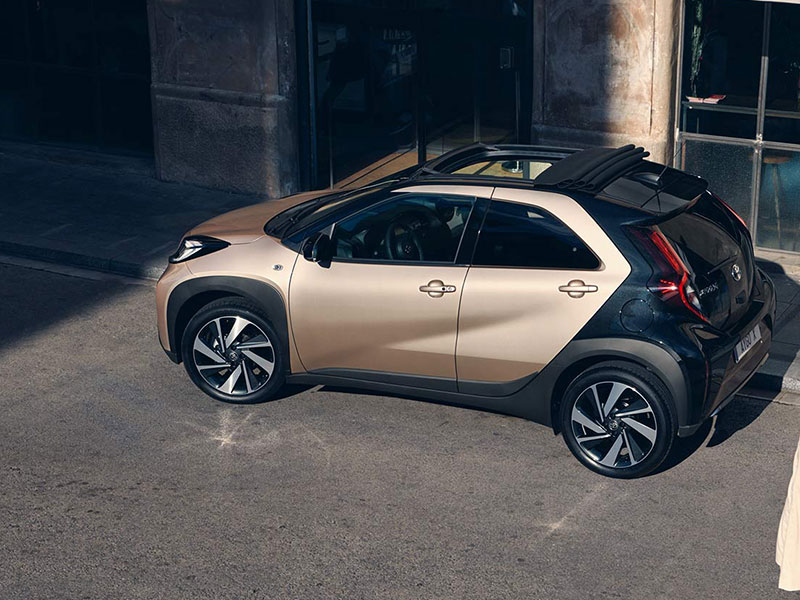 Offerta City car NUOVE AUTO 2022: nuova TOYOTA AYGO X - Presentazione del modello e selezione offerte noleggio Varie motorizzazioni  foto 16