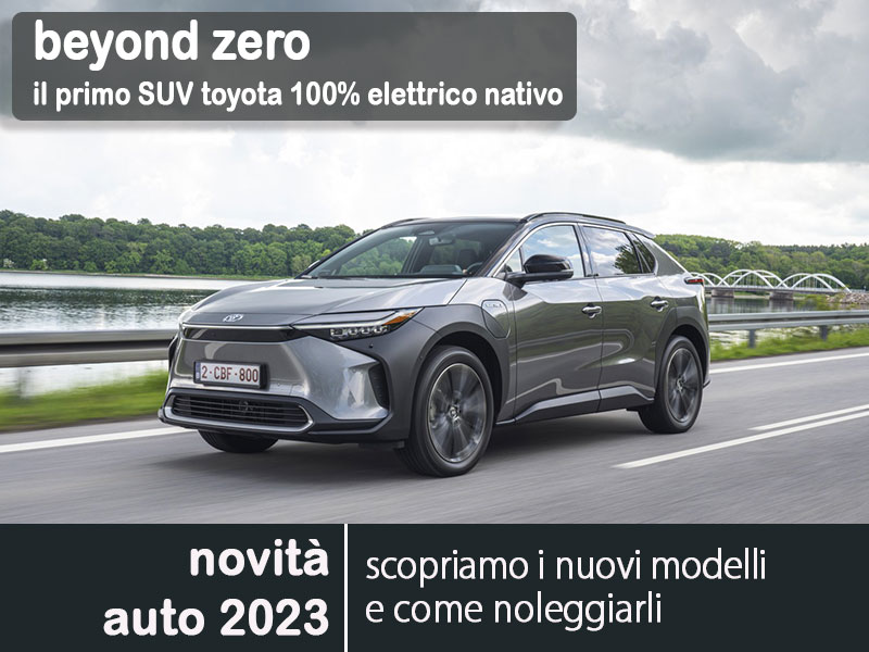 Offerta SUV e CrossOver Nuova TOYOTA bZ4X: highlights del nuovo modello e le migliori soluzioni per noleggiarlo Elettrica  foto 0