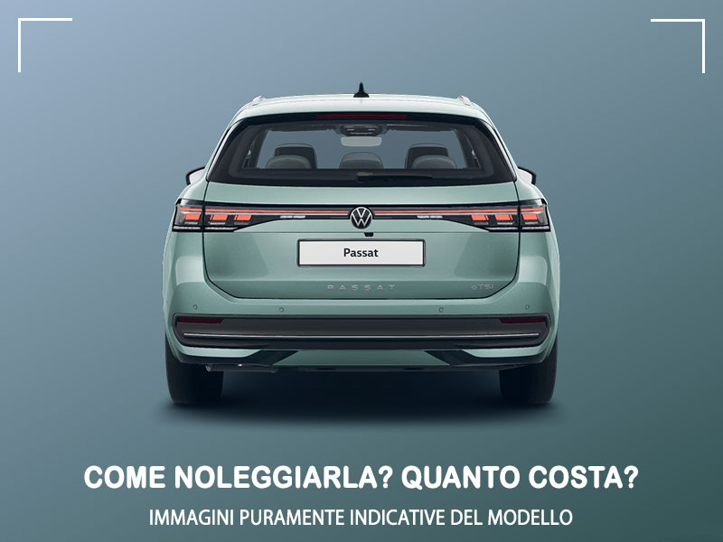Offerta Station wagon Come noleggiare una nuova VOLKSWAGEN PASSAT e quanto costa? Scopriamo la soluzione NOLEGGIO VOLKSWAGEN per possessori di P.IVA e Società Plug-in Hybrid  foto 11