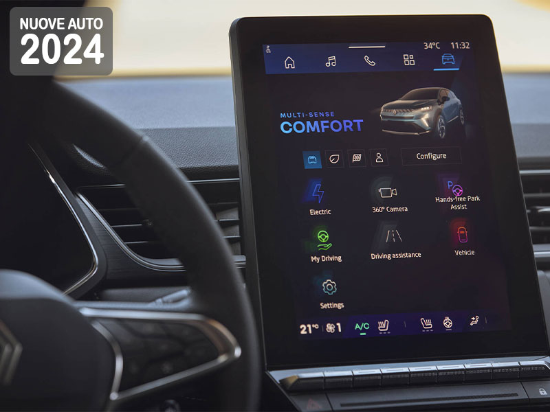 Offerta SUV e CrossOver Nuovo RENAULT SYMBIOZ E-Tech full hybrid: highlights, photogallery e come noleggiarlo - panoramica del nuovo SUV 100% elettrico e guida alle migliori soluzioni noleggio sul mercato Full Hybrid  foto 19