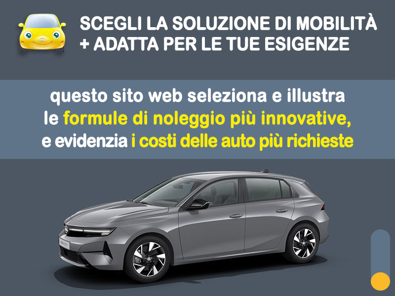 Offerta Berlina OPEL ASTRA Plug-in Hybrid: l'offerta noleggio del broker Medicredit Rent con la formula speciale e-MOVE di Leasys Plug-in Hybrid  foto 1
