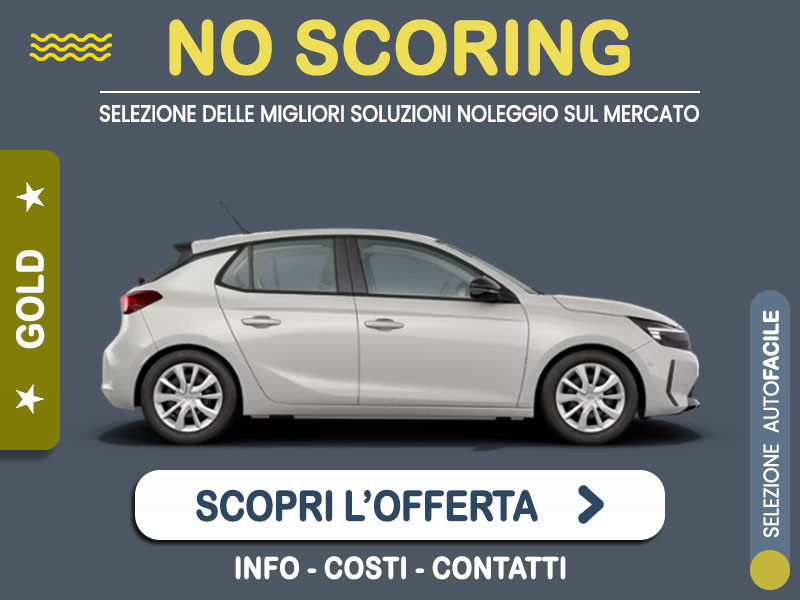 Offerta City car OPEL CORSA a benzina: noleggio no scoring - l'offerta 