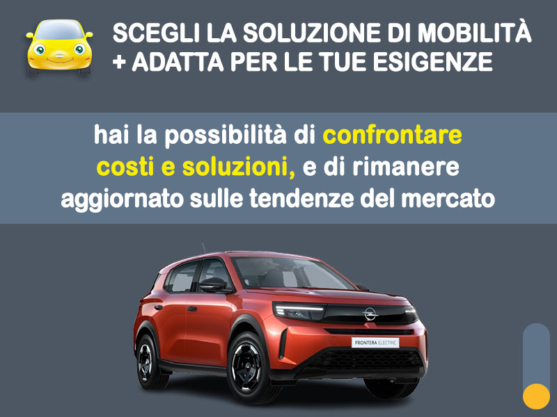 Offerta SUV e CrossOver OPEL FRONTERA Full Electric Edition: l'offerta noleggio del broker Medicredit Rent con la formula speciale e-MOVE di Leasys Elettrica  foto 2