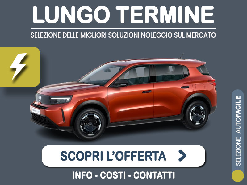 Offerta SUV e CrossOver OPEL FRONTERA Full Electric: l'offerta noleggio del broker Medicredit Rent con la formula speciale e-MOVE di Leasys Elettrica  foto 0