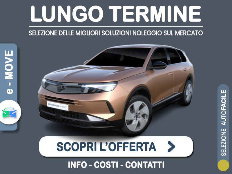 Offerta SUV e CrossOver OPEL GRANDLAND Plug-in Hybrid EDCT Edition: l'offerta noleggio del broker Medicredit Rent con la formula speciale e-MOVE di Leasys Plug-in Hybrid  foto 0