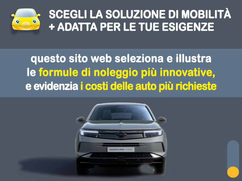 Offerta SUV e CrossOver OPEL GRANDLAND Plug-in Hybrid 225 Cv: l'offerta noleggio del broker Medicredit Rent con la formula speciale e-MOVE di Leasys Plug-in Hybrid  foto 1