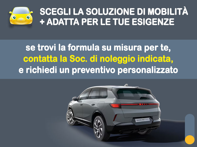 Offerta SUV e CrossOver OPEL GRANDLAND Plug-in Hybrid 225 Cv: l'offerta noleggio del broker Medicredit Rent con la formula speciale e-MOVE di Leasys Plug-in Hybrid  foto 3