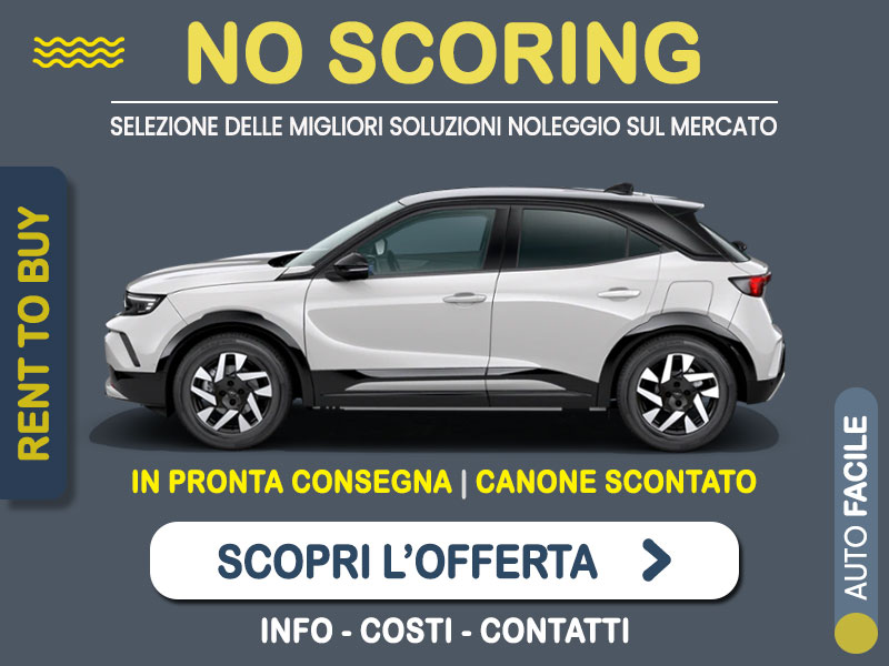 Offerta SUV e CrossOver OPEL MOKKA 130CV Ultimate: noleggio no scoring - l'offerta RENT TO BUY del broker MT Motors, con possibilità di acquisto a tariffa agevolata Benzina  foto 0