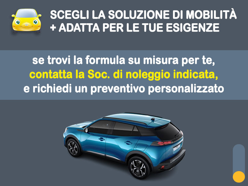Offerta SUV e CrossOver PEUGEOT 2008 Hybrid (MHEV) cambio automatico: noleggio no scoring - l'offerta 