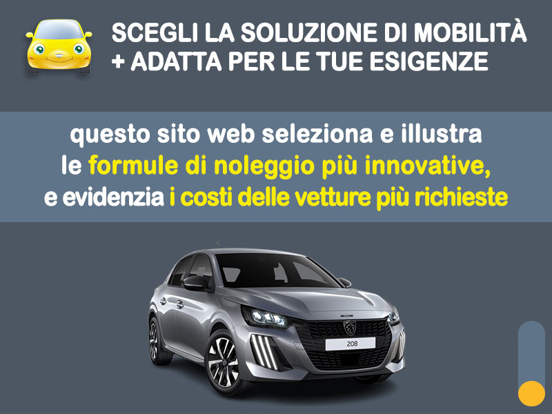 Offerta City car PEUGEOT 208 PureTech 75 Active: noleggio no scoring - l'offerta RENT TO BUY del broker MT Motors, con possibilità di acquisto a tariffa agevolata Benzina  foto 1