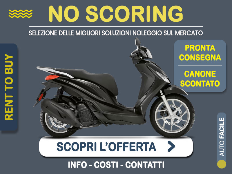 Offerta Scooter PIAGGIO MEDLEY 125: noleggio no scoring - l'offerta RENT TO BUY del broker MT Motors, con possibilità di acquisto a tariffa agevolata Benzina  foto 0