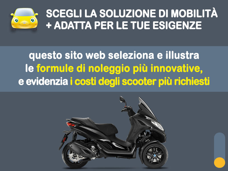 Offerta Scooter PIAGGIO MP3 300: noleggio no scoring - l'offerta RENT TO BUY del broker MT Motors, con possibilità di acquisto a tariffa agevolata Benzina  foto 1