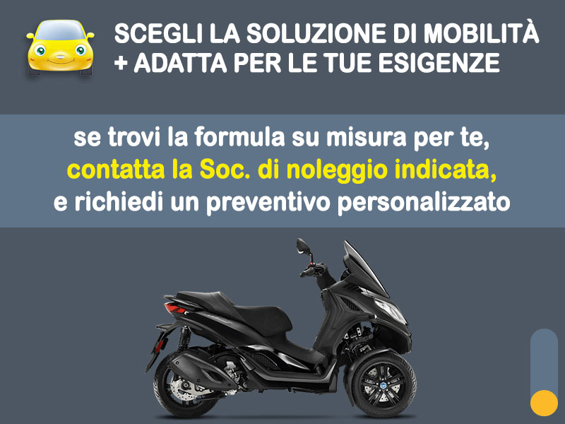 Offerta Scooter PIAGGIO MP3 300: noleggio no scoring - l'offerta RENT TO BUY del broker MT Motors, con possibilità di acquisto a tariffa agevolata Benzina  foto 3