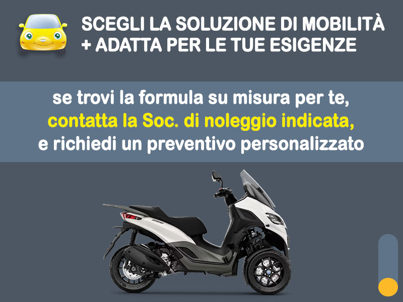 Offerta Scooter PIAGGIO MP3 300: noleggio no scoring - l'offerta RENT TO BUY del broker MT Motors, con possibilità di acquisto a tariffa agevolata Benzina  foto 3