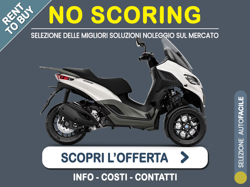 Offerta Scooter Noleggio scooter no scoring: PIAGGIO MP3 300 (2022) - l'offerta 