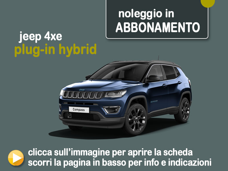 Offerta SUV e CrossOver PLUG & DRIVE: come funziona l’abbonamento alla nuova Jeep Compass 4xe Plug-in Hybrid. Indicazioni e link Plug-in Hybrid  foto 0