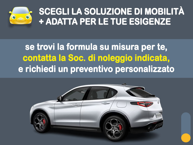 Offerta SUV e CrossOver Noleggio ALFA ROMEO STELVIO 2.2 TD 210CV Veloce AT8 Q4: l'offerta speciale di Medicredit Rent con canone scontato e vettura in pronta consegna [febbraio - marzo 2026] Diesel  foto 3