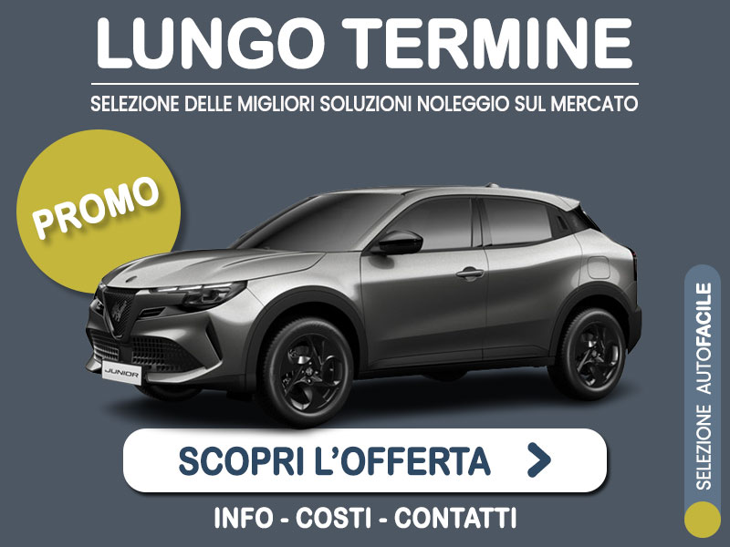 Offerta SUV e CrossOver Promo noleggio ALFA ROMEO JUNIOR ibrida: l'offerta speciale di Medicredit Rent riservata ai Privati, con km illimitati Ibrida - benzina (MHEV)  foto 0