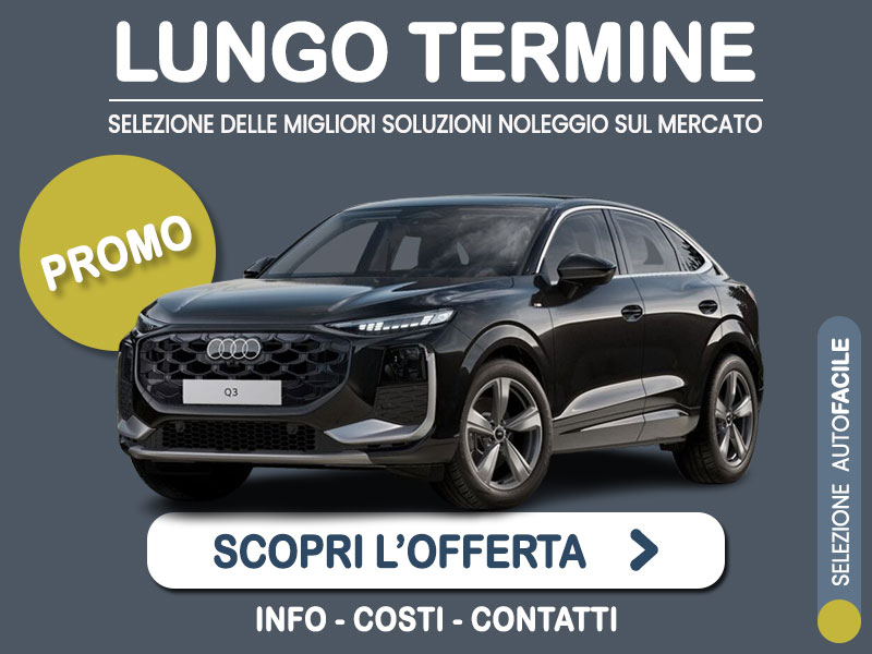 Offerta SUV e CrossOver Noleggio AUDI Q3 Sportback TDI 110 kW S tronic: l'offerta speciale di Medicredit Rent con canone scontato [febbraio 2026] Diesel  foto 0