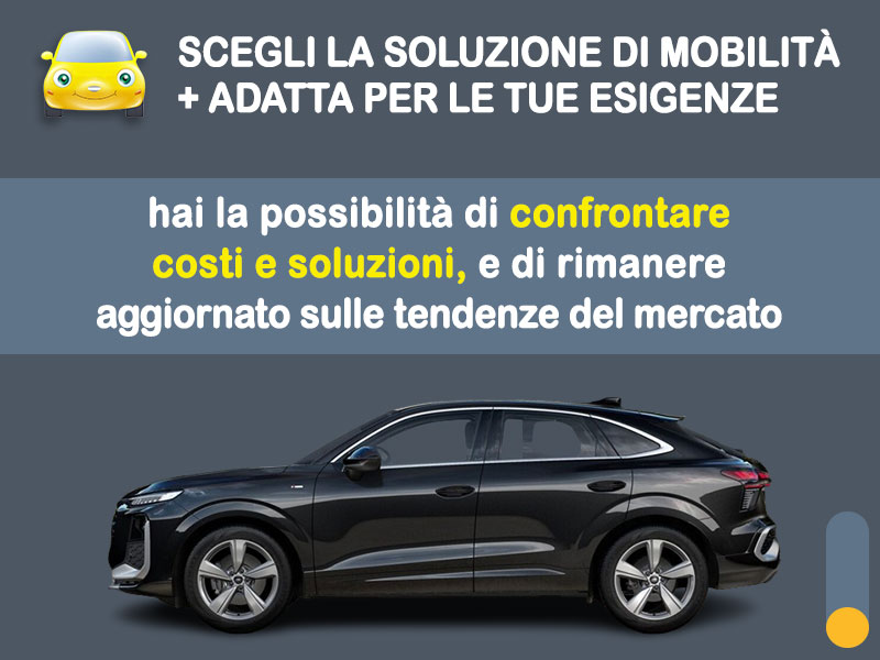 Offerta SUV e CrossOver Noleggio AUDI Q3 Sportback TDI 110 kW S tronic: l'offerta speciale di Medicredit Rent con canone scontato [febbraio 2026] Diesel  foto 2