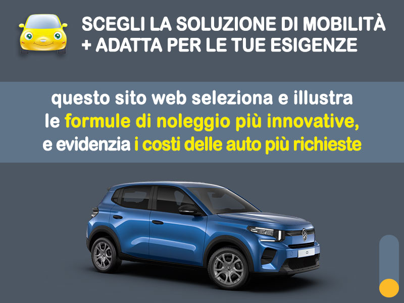 Offerta City car Promo noleggio CITROËN C3 Hybrid: l'offerta speciale di Medicredit Rent riservata ai Privati, con km illimitati Ibrida - benzina (MHEV)  foto 1