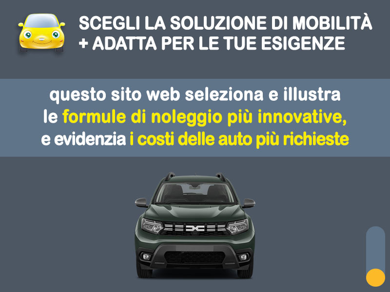 Offerta SUV e CrossOver Promo noleggio DACIA DUSTER Eco-G a GPL: l'offerta speciale di Medicredit Rent riservata ai Privati, con km illimitati GPL  foto 1