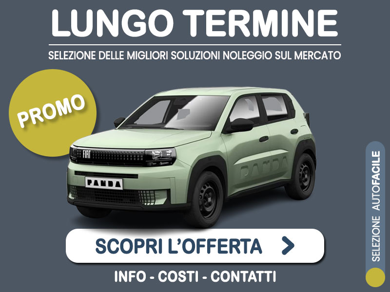 Offerta SUV e CrossOver Promo noleggio FIAT GRANDE PANDA a benzina: l'offerta speciale di Medicredit Rent con canone scontato [primavera 2026] Benzina  foto 0