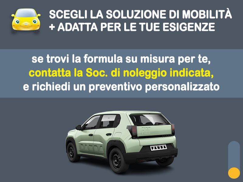 Offerta SUV e CrossOver Promo noleggio FIAT GRANDE PANDA a benzina: l'offerta speciale di Medicredit Rent con canone scontato [primavera 2026] Benzina  foto 3