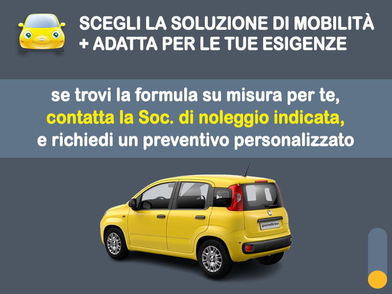 Offerta City car Promo noleggio FIAT PANDINA 1.0 Hybrid Icon: l'offerta speciale di Medicredit Rent con canone scontato [primavera 2026] Ibrida - benzina (MHEV)  foto 3