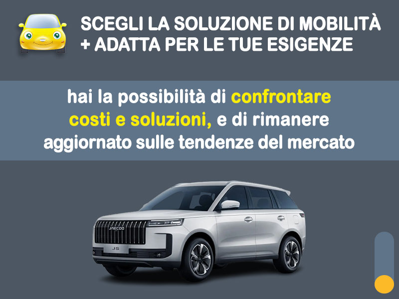 Offerta SUV e CrossOver Promo noleggio JAECOO 5 TGDI 7DCT: l'offerta speciale di Medicredit Rent riservata ai Privati, con km illimitati Benzina  foto 2